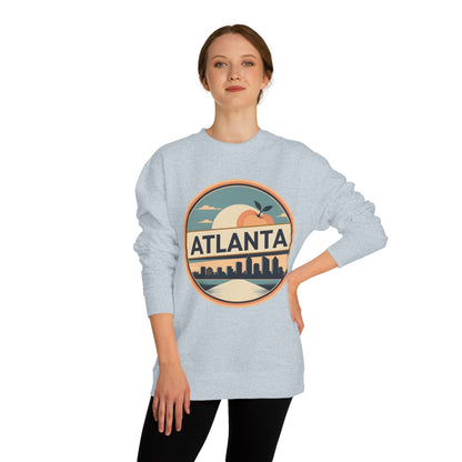 Atlanta Skyline Sweatshirt — Retro Peach City Crewneck