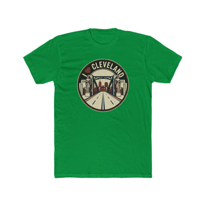 Cleveland Retro Cityscape Tee — I  Cleveland Graphic T‑Shirt