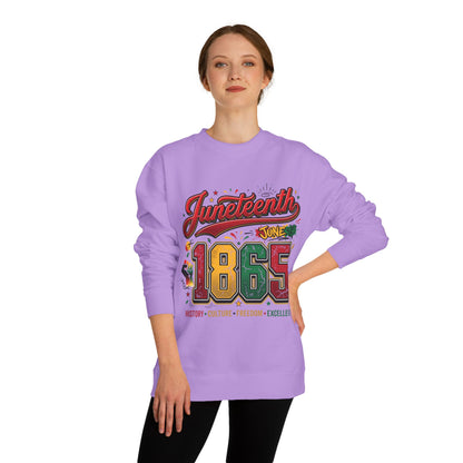 Juneteenth 1865 Crewneck Sweatshirt — History • Culture • Freedom