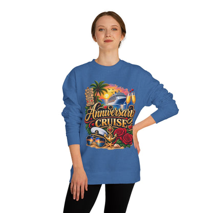 Anniversary Cruise Sweatshirt — Romantic Cruise Vacation Crewneck