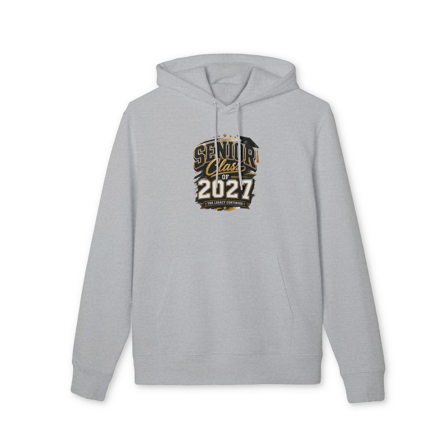 Senior Class of 2027 Hoodie — Graduation Sweatshirt with Cap Graphic