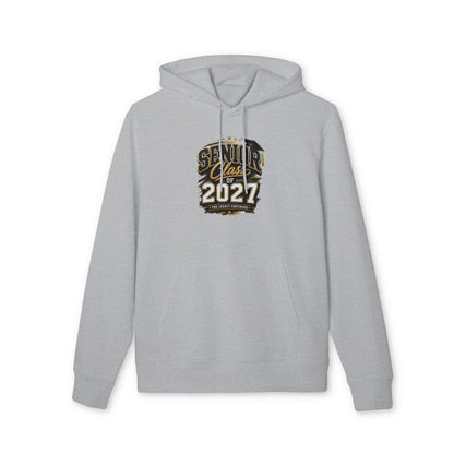 Senior Class of 2027 Hoodie — Graduation Sweatshirt with Cap Graphic