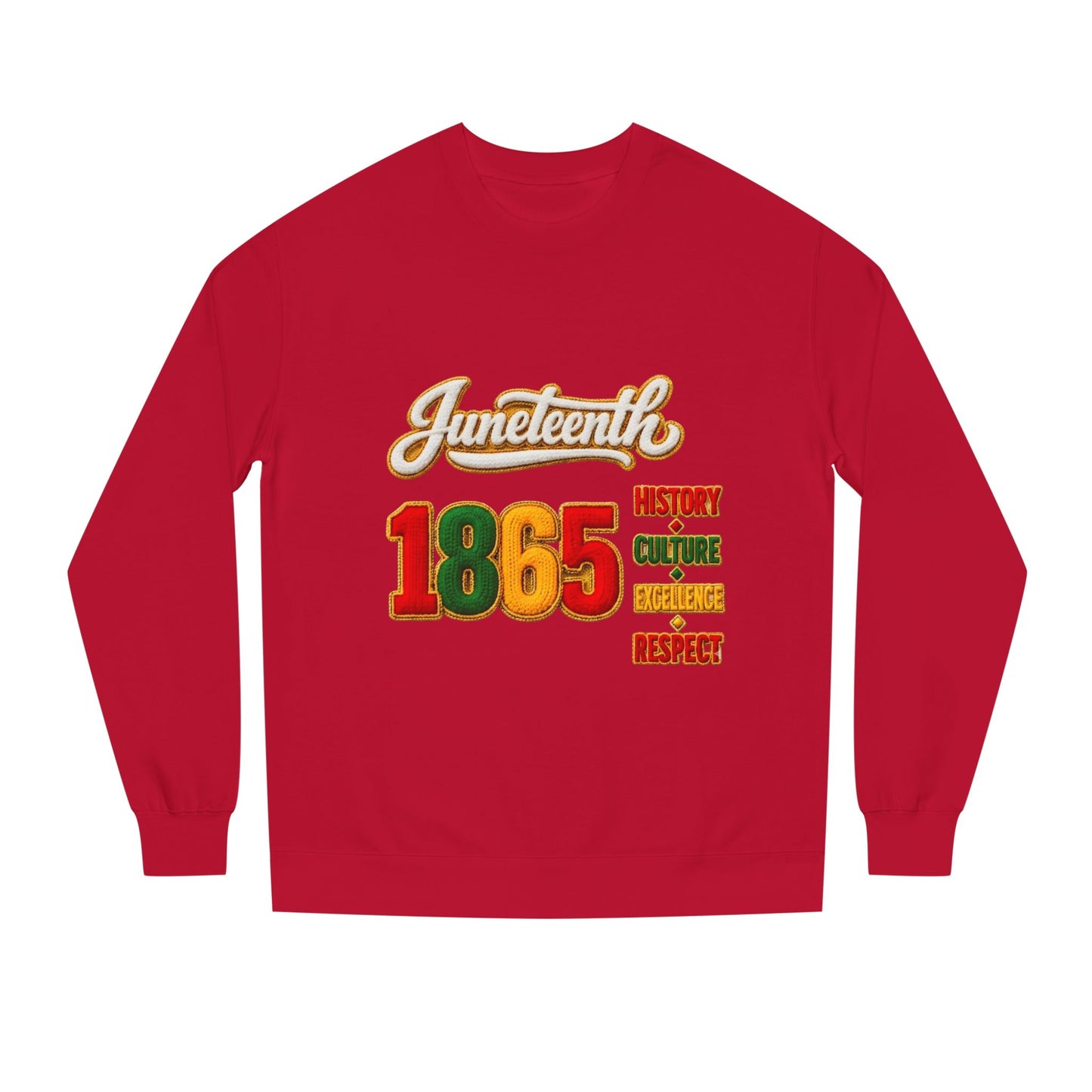 Juneteenth 1865 Sweatshirt — History • Culture • Resilience • Respect