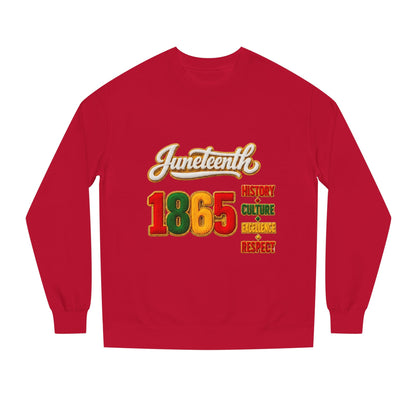 Juneteenth 1865 Sweatshirt — History • Culture • Resilience • Respect