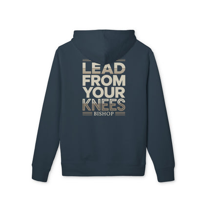 Hoodie — "Lead From Your Knees" Inspirational Graphic Hoodie