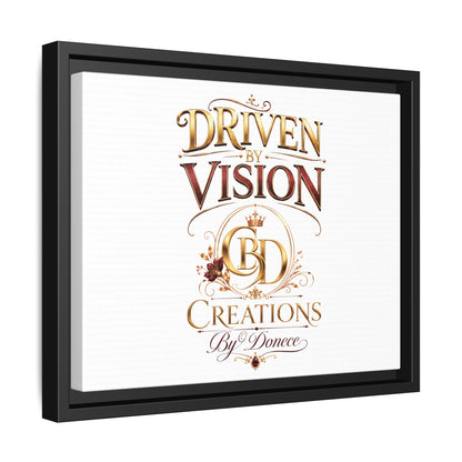Driven by Vision Framed Canvas Wall Art