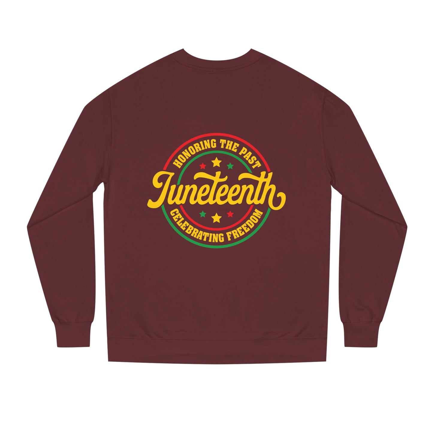 Juneteenth Crewneck Sweatshirt — "Honoring the Past, Celebrating Freedom"