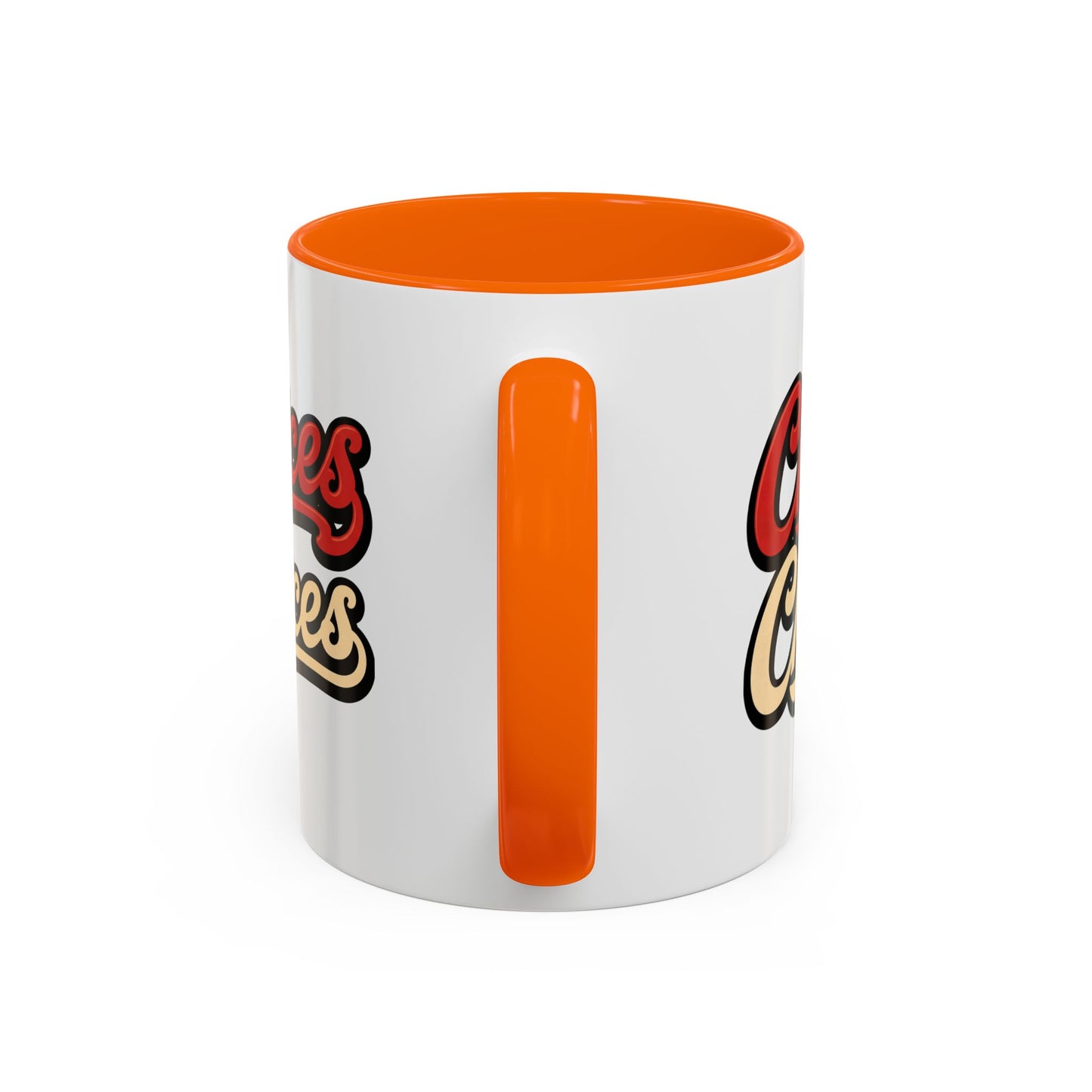Choices Retro Accent Coffee Mug — Vintage Script 11/15oz