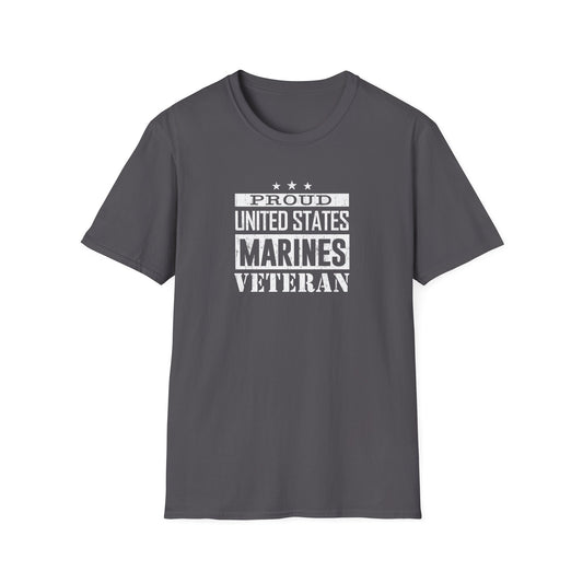 Proud United States Marines Veteran T-Shirt