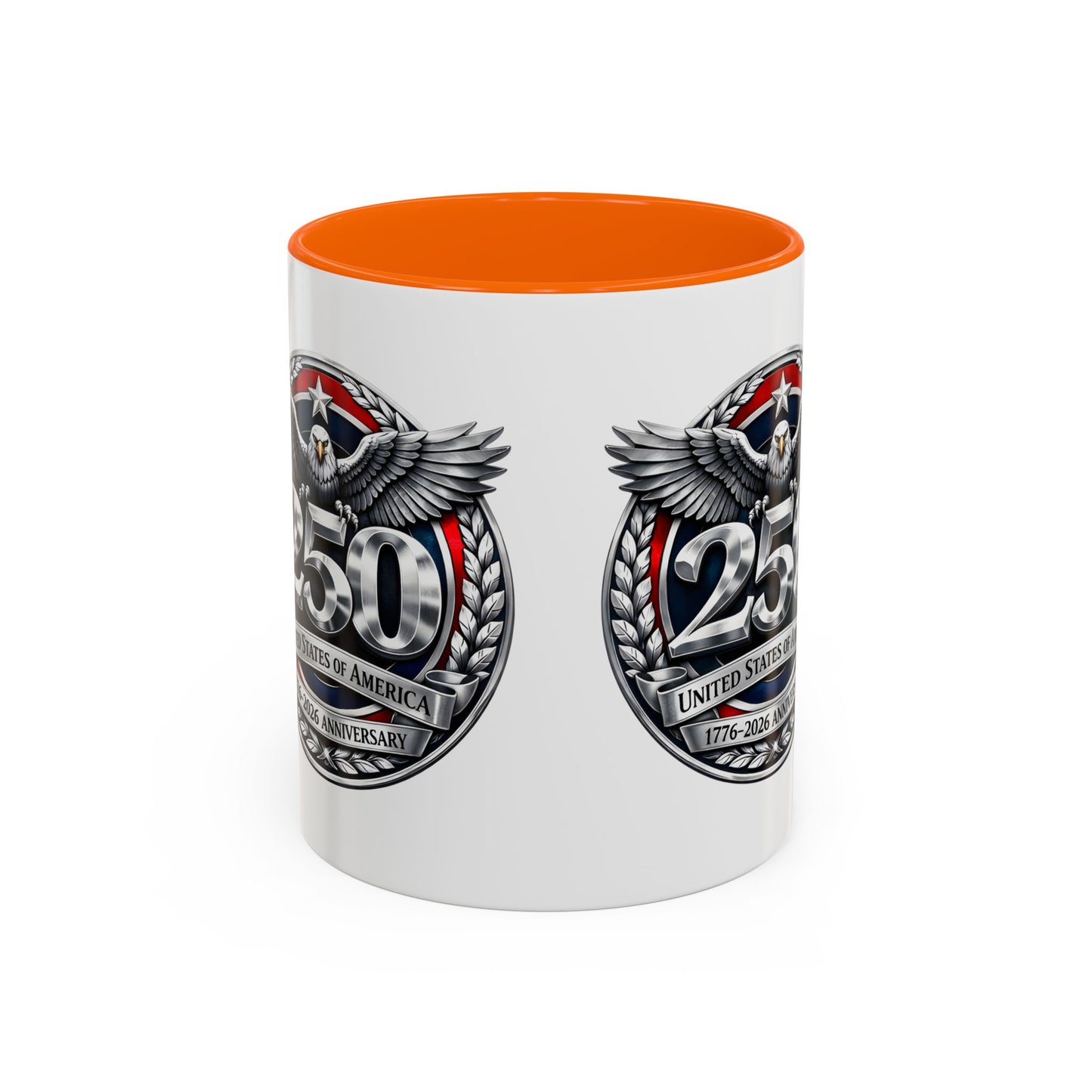 250th USA Bicentennial Eagle Coffee Mug — 1776–2026 Anniversary Accent Mug