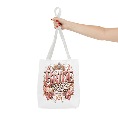 Bride-to-Be Floral Tote Bag - Bachelorette Gift & Bridal Shower Accessory