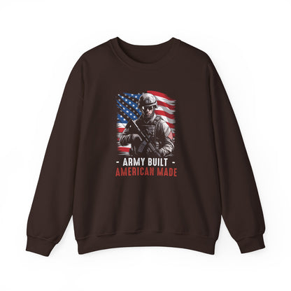 Army Built American Made  Sweatshirt