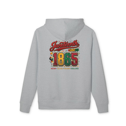 Juneteenth 1865 Hoodie – Black History Celebration Pullover