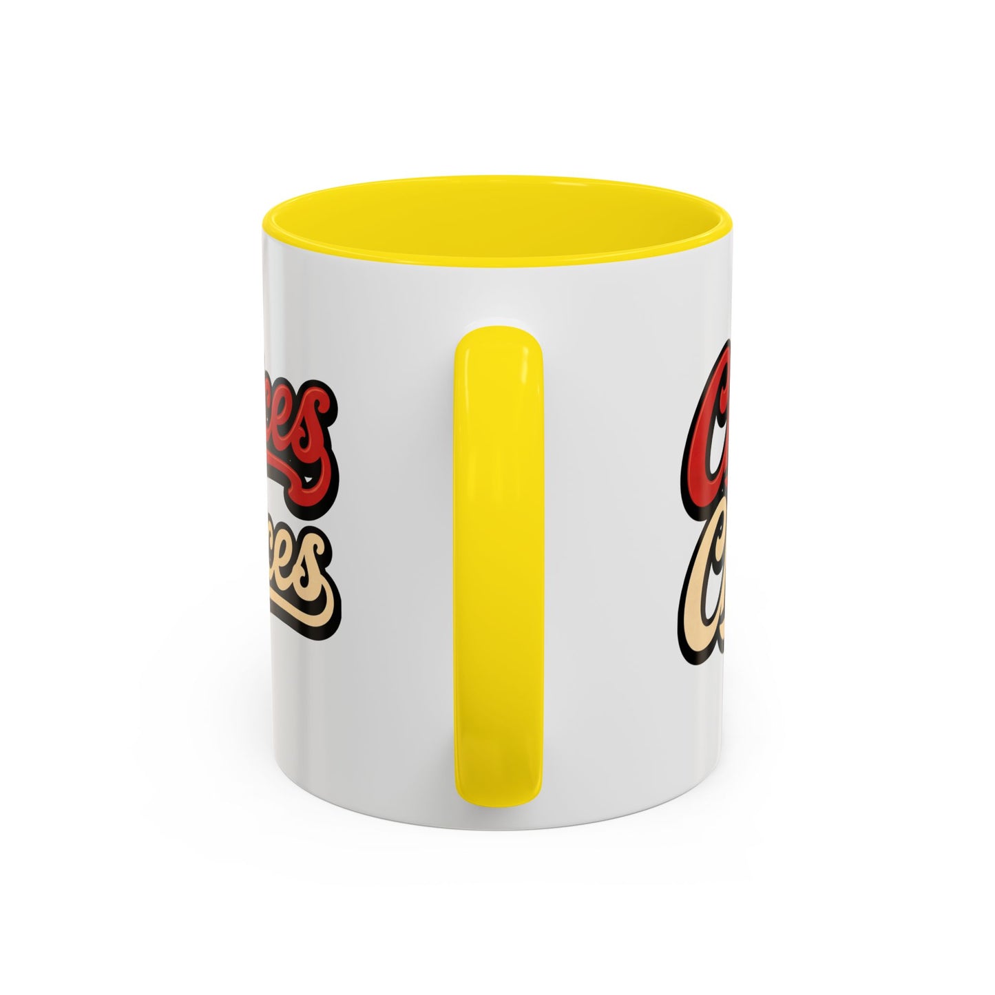 Choices Retro Accent Coffee Mug — Vintage Script 11/15oz