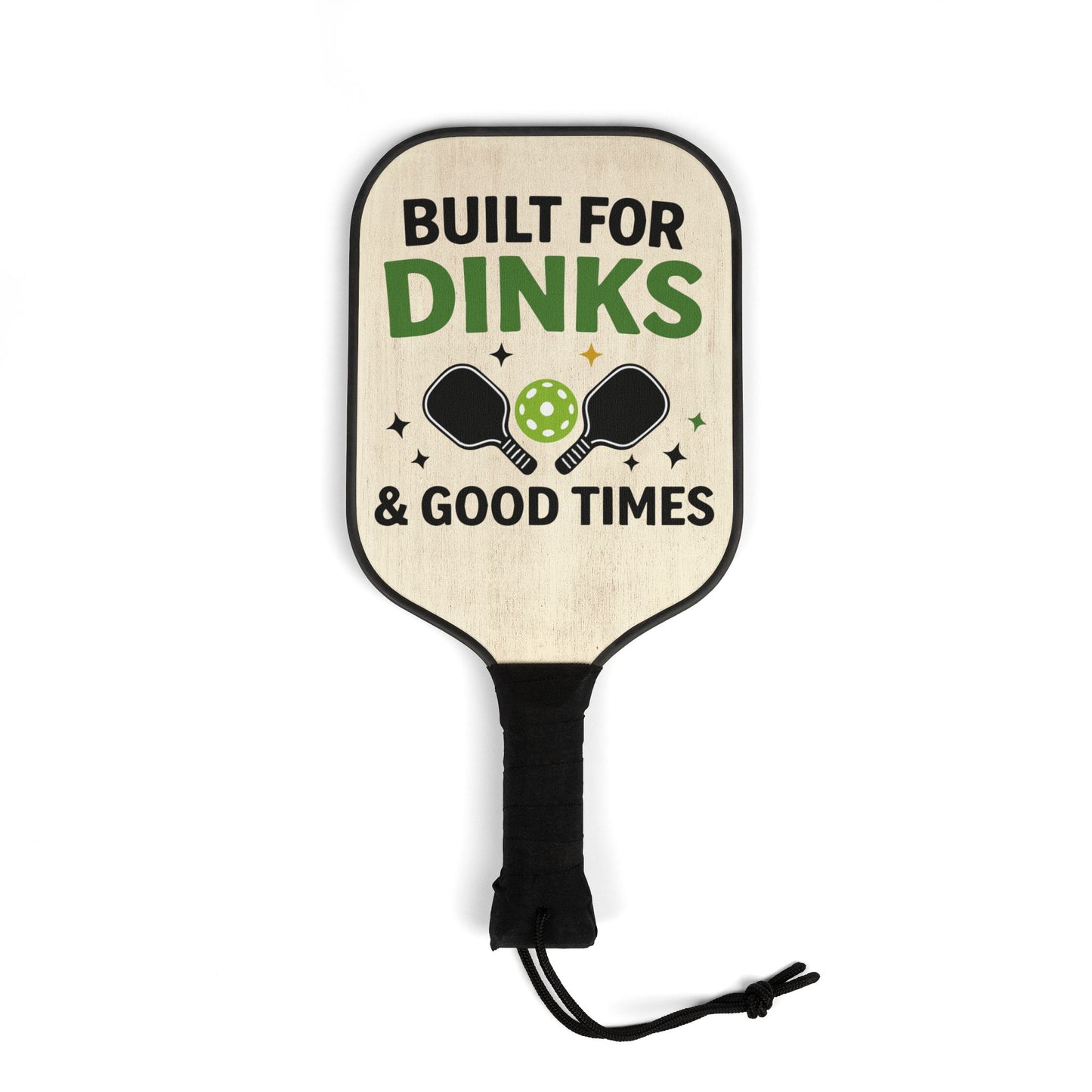 Pickleball Paddle Set — "Built for Dinks & Good Times" Lightweight Paddle Kit (2 Pack + Balls)