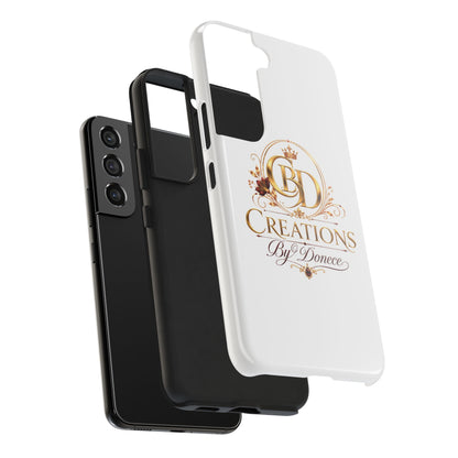 BD Creations By Donece Elegant Logo Tough Phone Case — Protective iPhone Cover