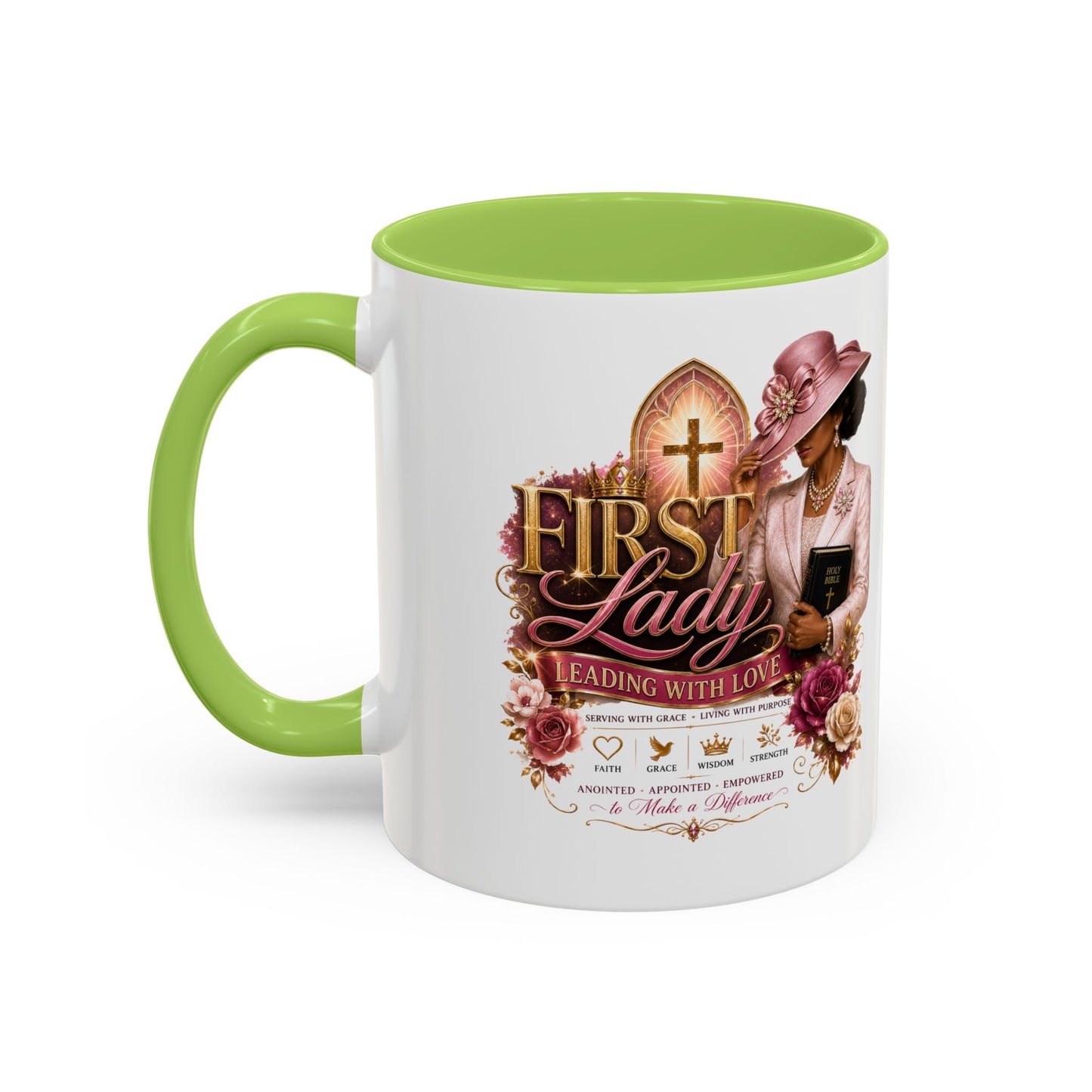 First Lady Church Coffee Mug — Inspirational Faith & Sunday Best Design