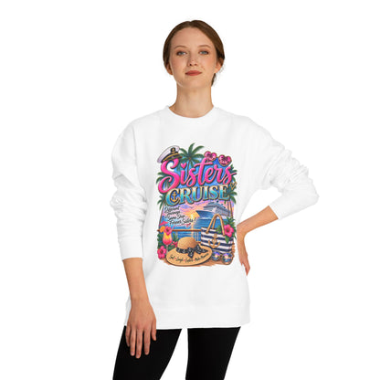 Sisters Cruise Sweatshirt – Tropical Girls’ Getaway Crewneck