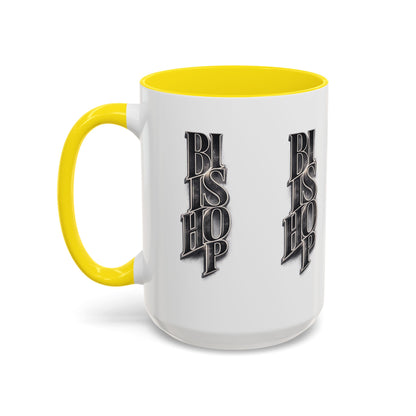 Bishop Vertical Logo Accent Coffee Mug — 11/15oz