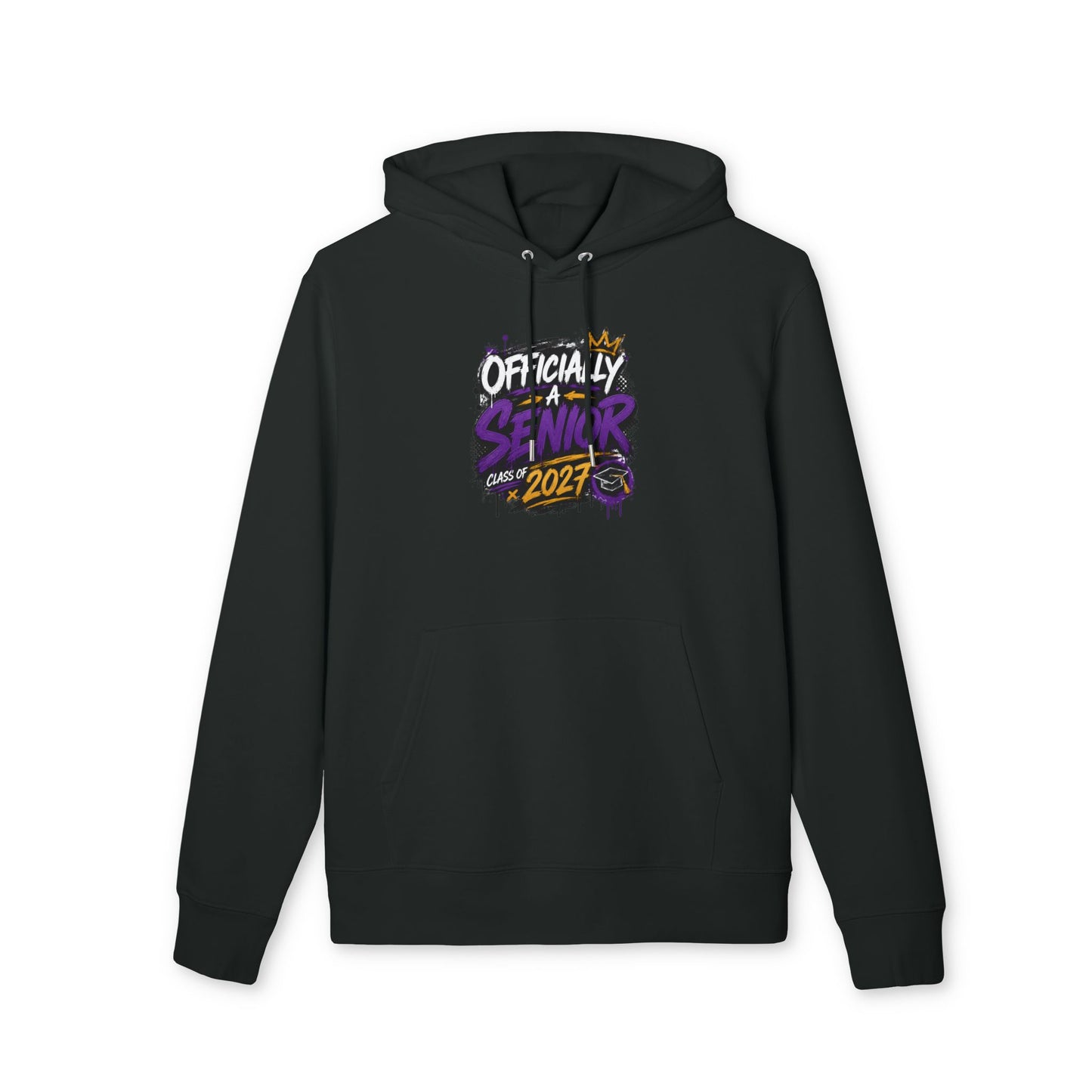 Senior Class Hoodie - "Officially a Senior" Class of 2027 Graphic Hoodie