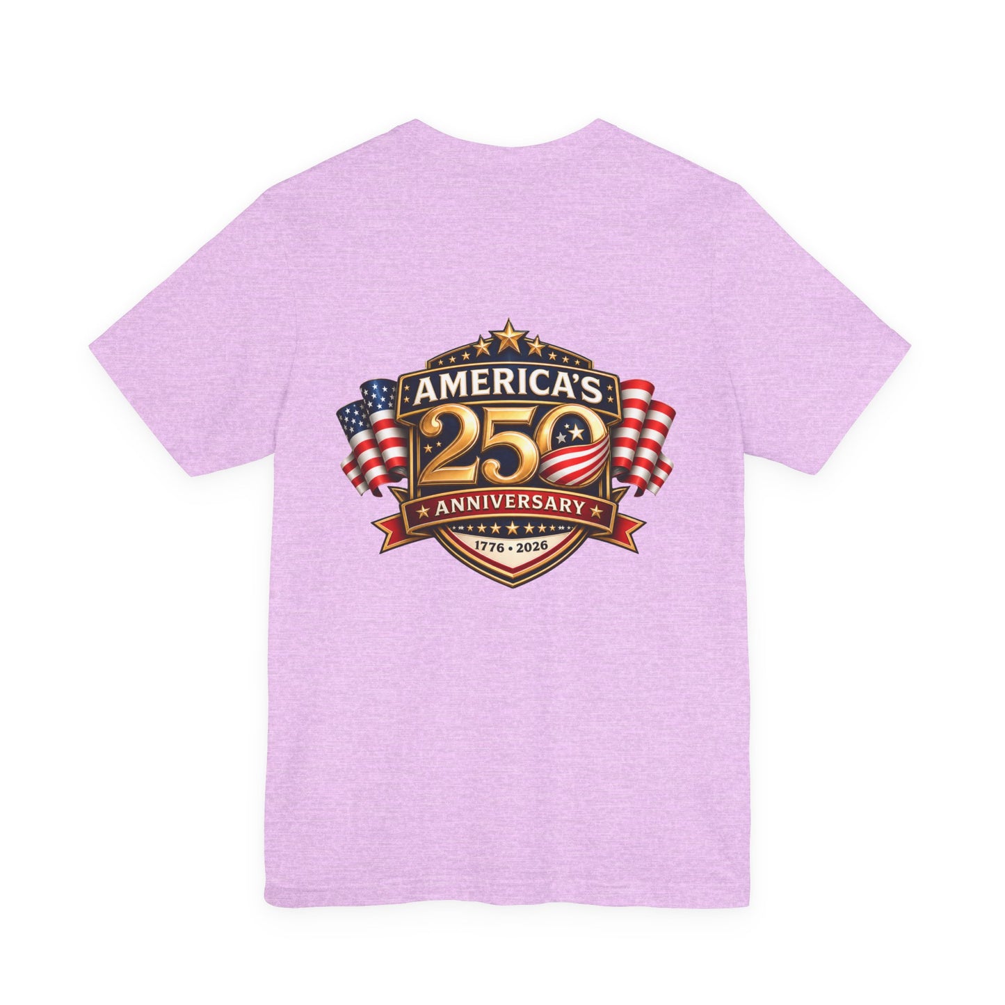 America's 250th Anniversary T-Shirt – 1776–2026 Patriotic USA Flag Tee