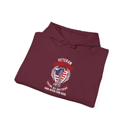 Veteran Tribute Thank My Brothers Who Never Came Back Hoodie