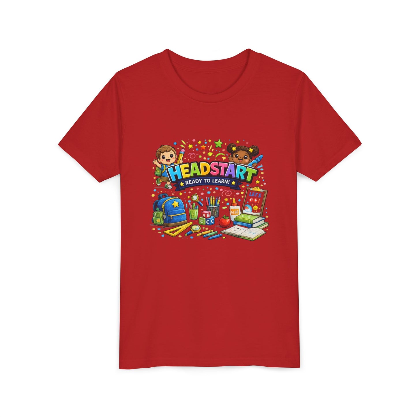 Headstart Kids T-Shirt - Ready to Learn Back-to-School Tee