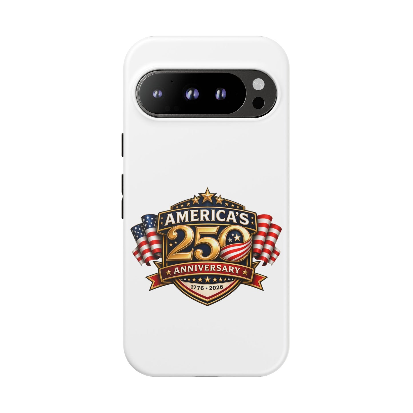 25th Anniversary Patriotic Phone Case — America’s Celebration Design
