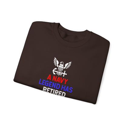 A Navy Legend Has Retired Sweatshirt