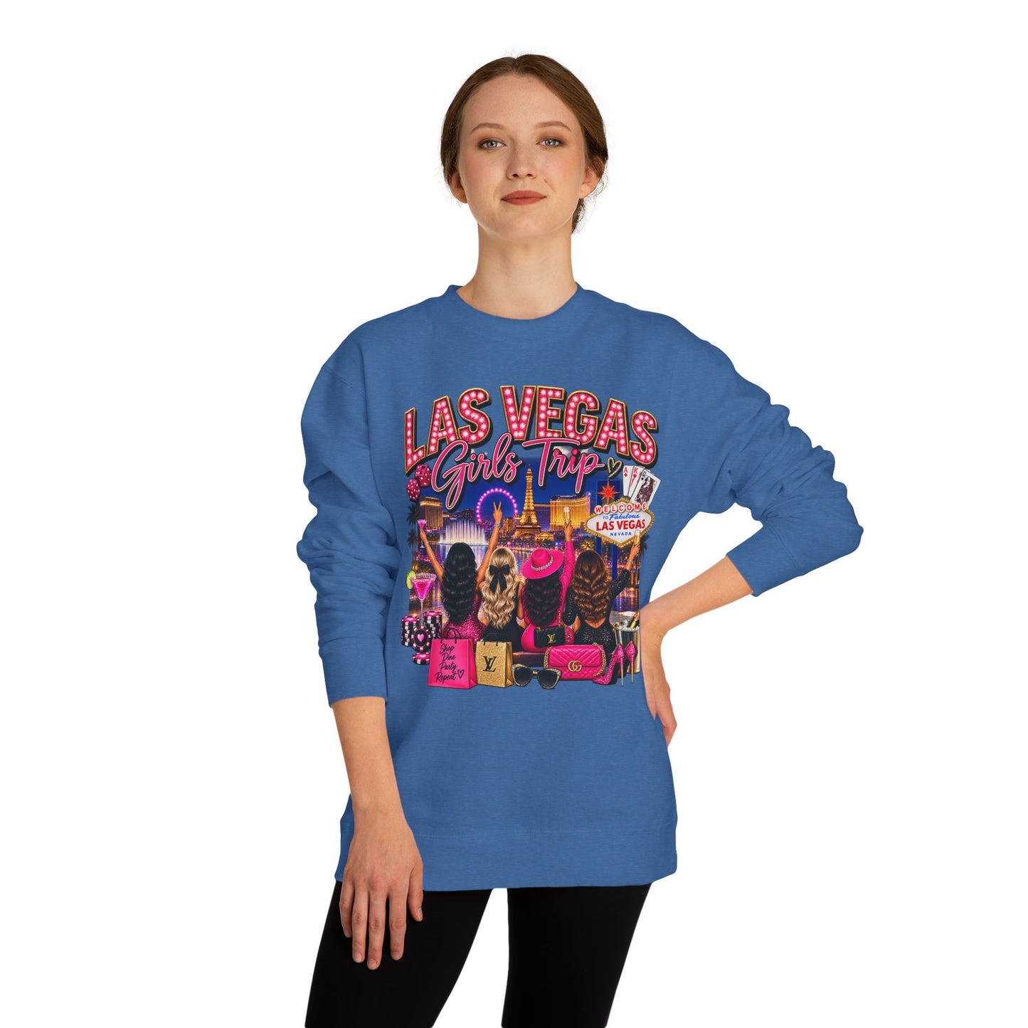 Las Vegas Girls Trip Sweatshirt — Vegas Bachelorette Party Crewneck