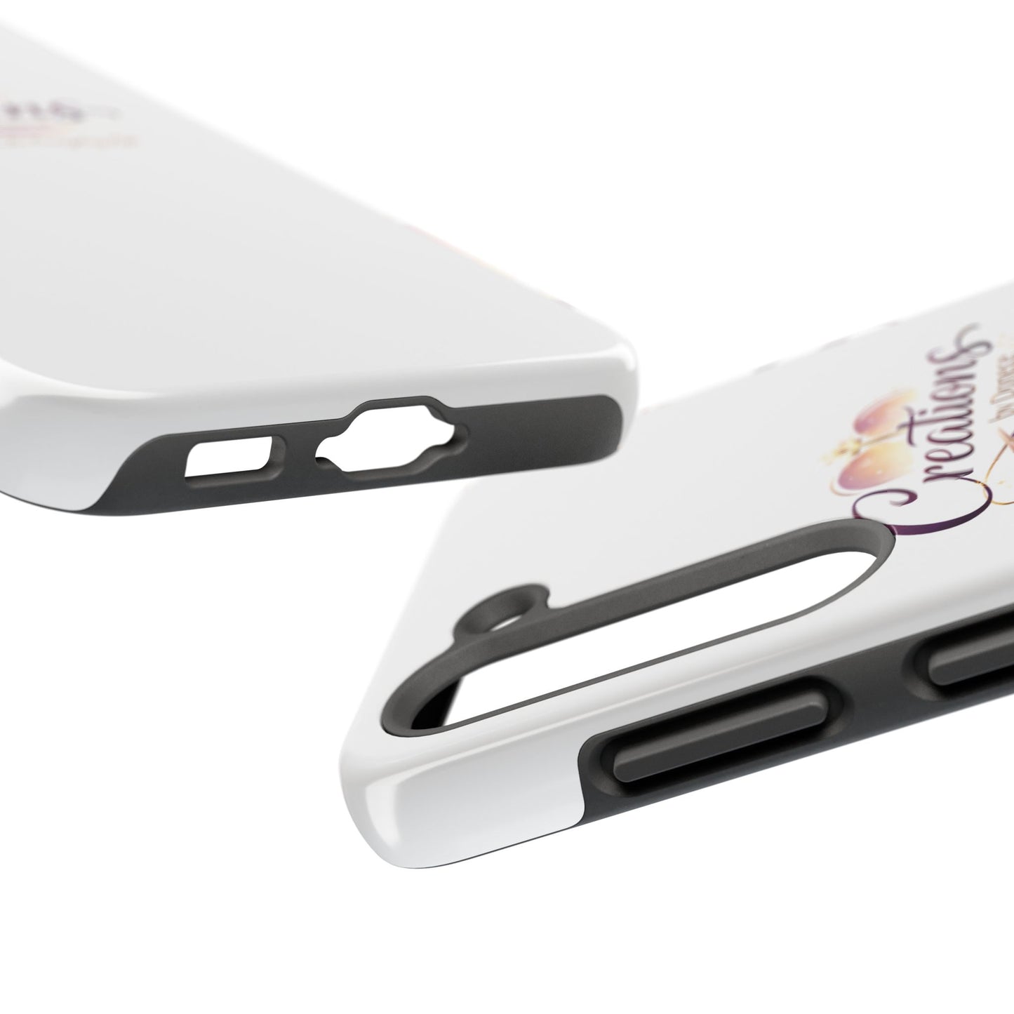 Creations by Donece Soft-Touch Tough Phone Case — Faith-Inspired Logo Protective Cover