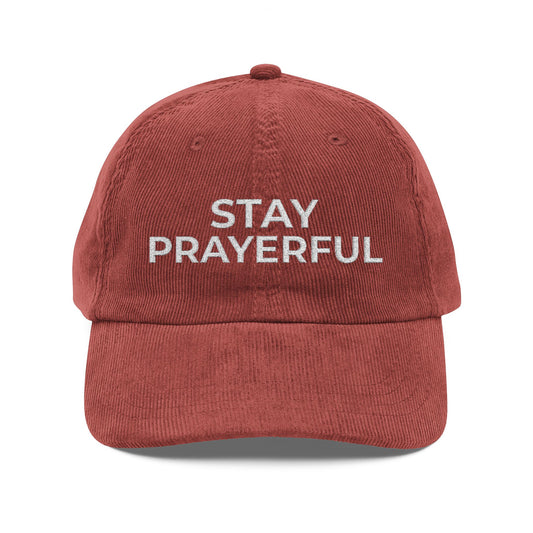Vintage Corduroy Cap (Embroidery)