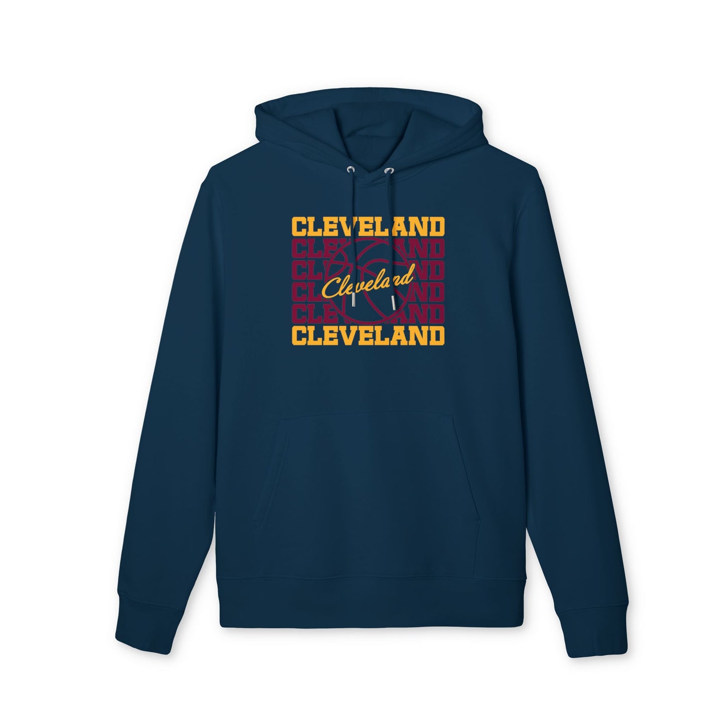 Cleveland Retro Script Hoodie — City Pride Crewneck