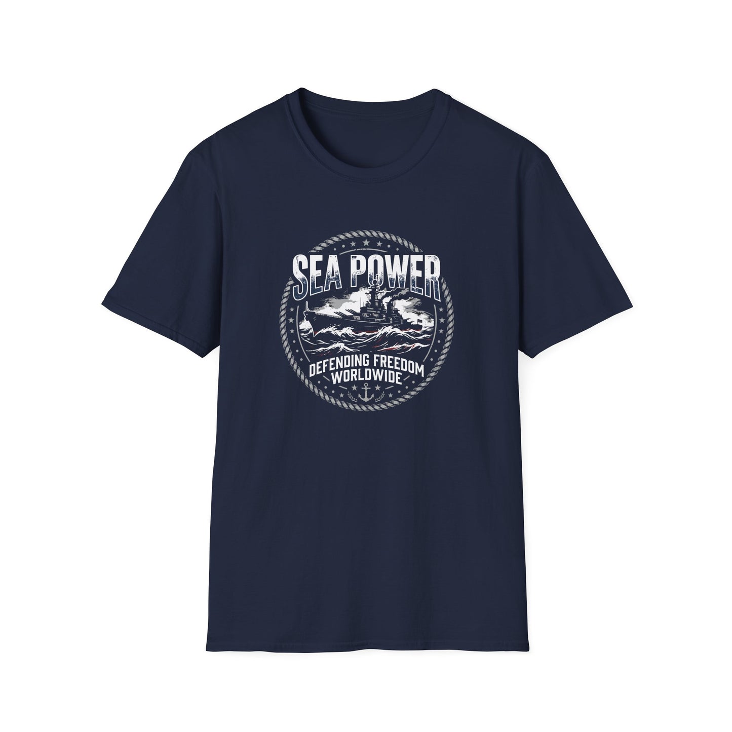 Sea Power: Defending Freedom Worldwide  T-Shirt