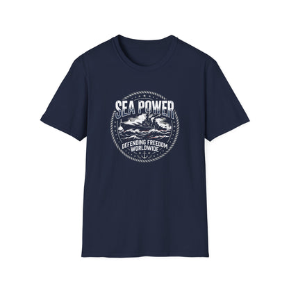 Sea Power: Defending Freedom Worldwide  T-Shirt