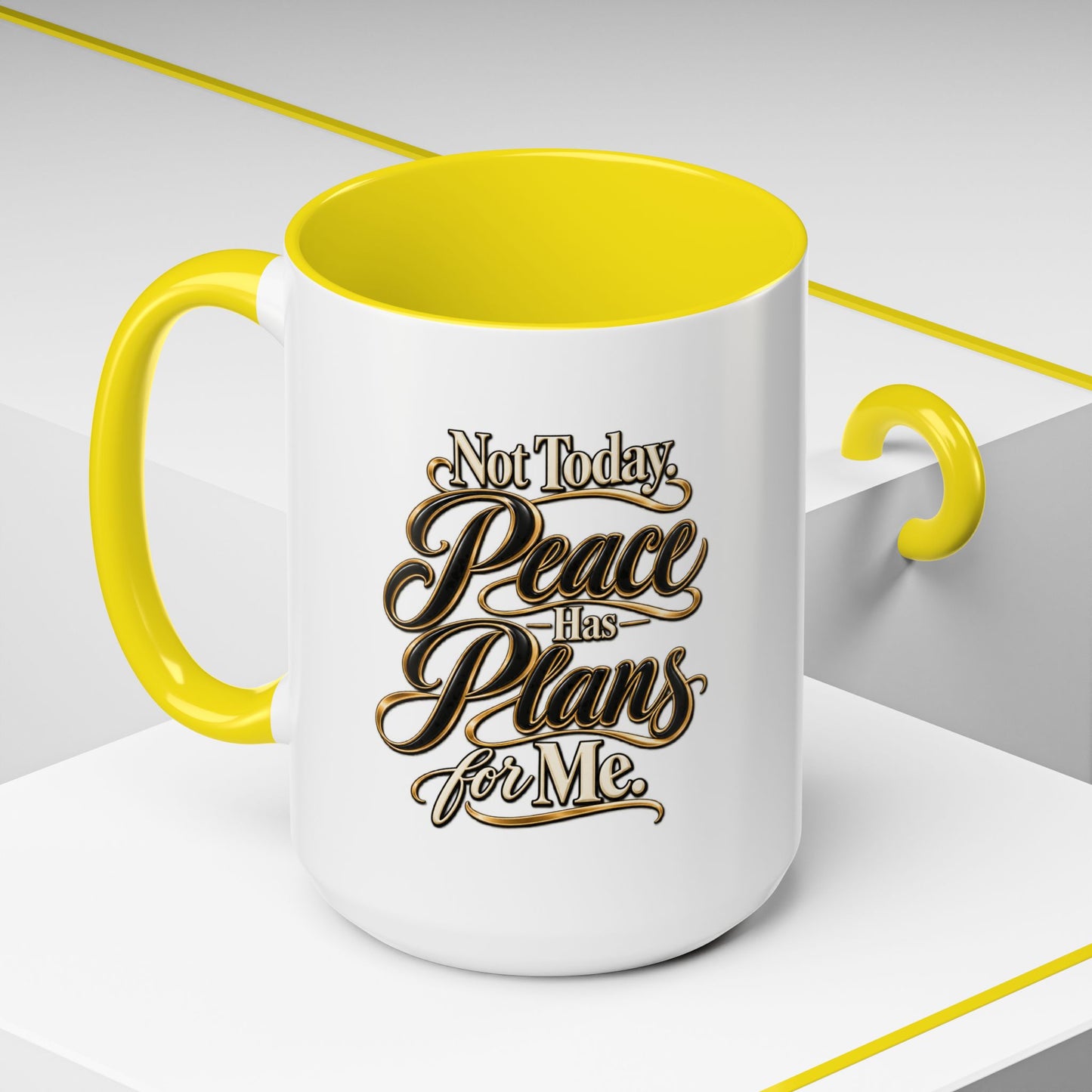 Peace Has Plans for Me Coffee Mug — Inspirational Faith Morning Mug