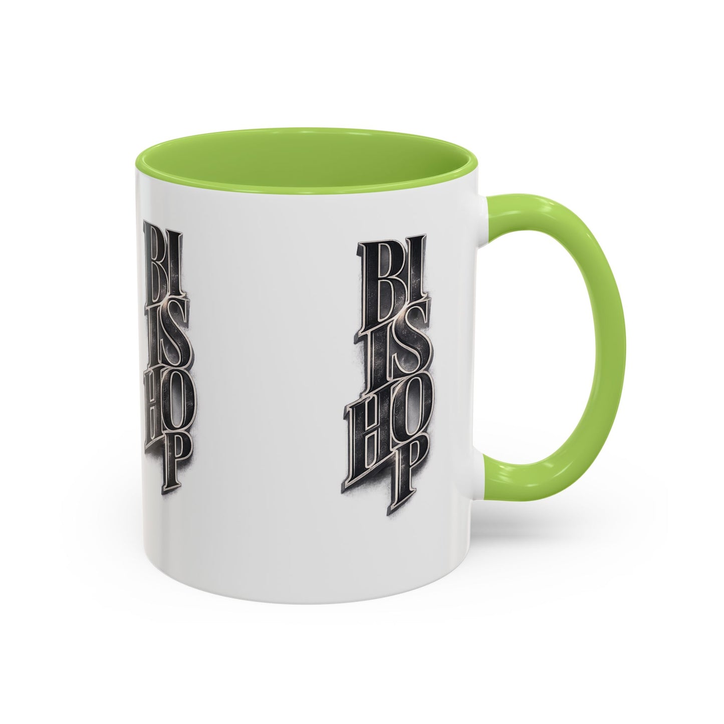 Bishop Vertical Logo Accent Coffee Mug — 11/15oz