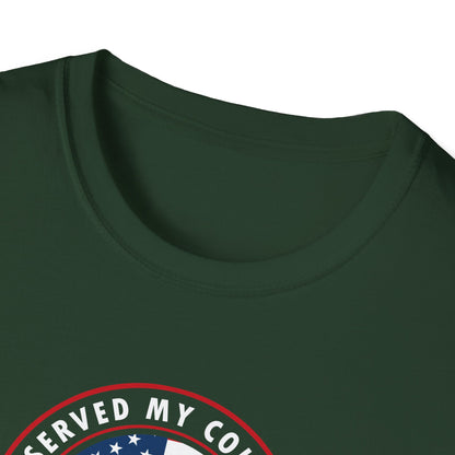 I Served My Country US Marines Veteran T-Shirt