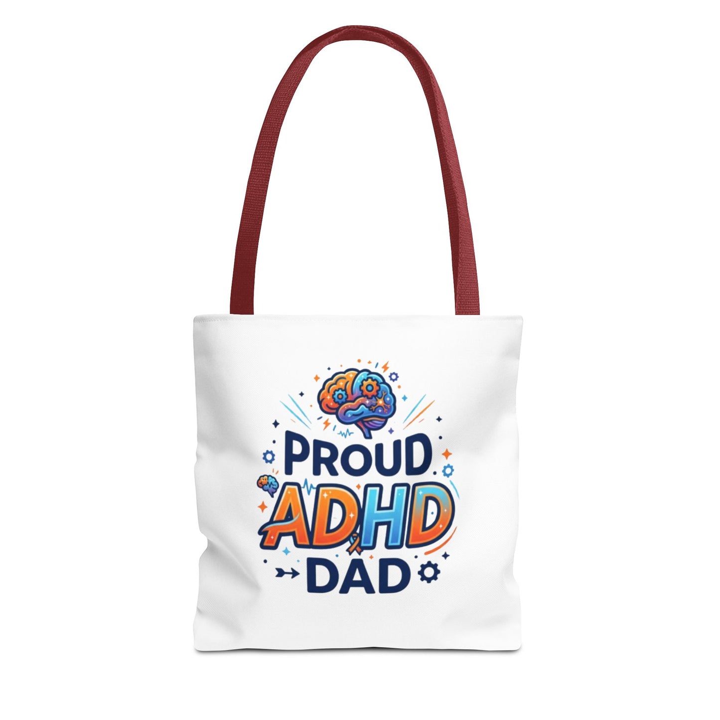 Proud ADHD Dad Tote Bag — Awareness Gift for Fathers