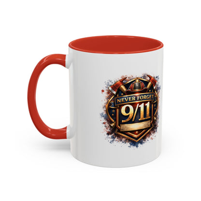 Never Forget 9/11 Memorial Coffee Mug