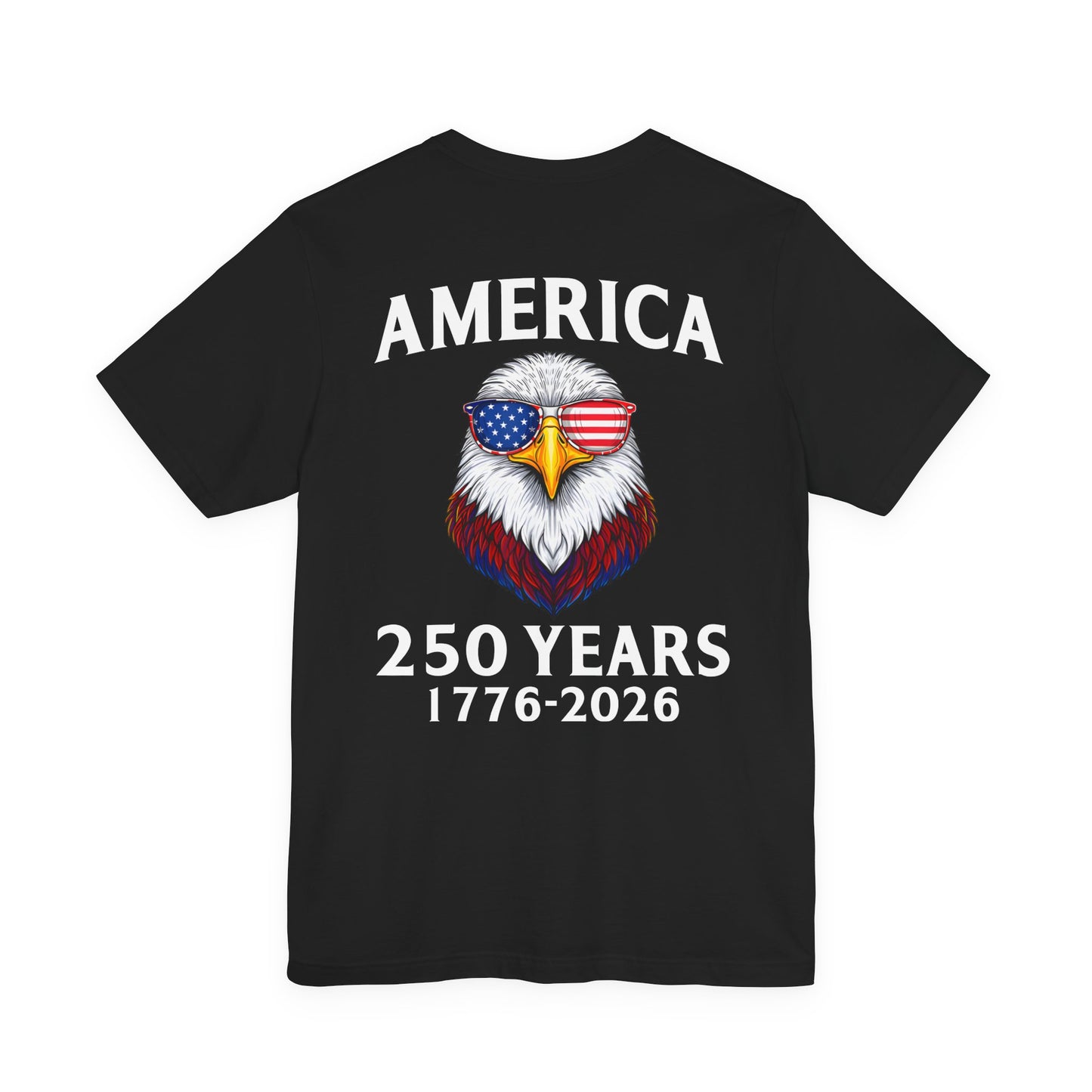 America 250 Years Tee — Patriotic Bald Eagle 1776-2026 T-Shirt