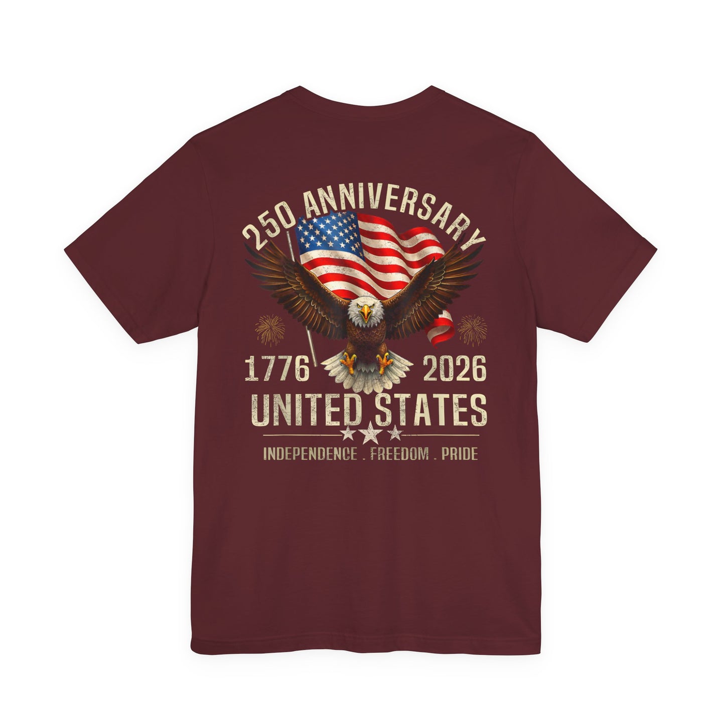 250th Anniversary United States Eagle T-Shirt – 1776–2026 Patriotic Tee