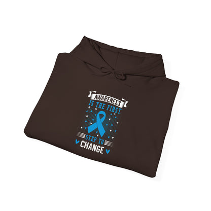 Awareness Is The First Step To Change' Hoodie