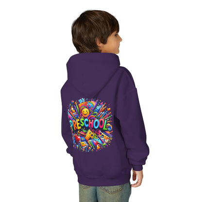 Preschool Kids Hoodie — Colorful Back-to-School Preschool Design