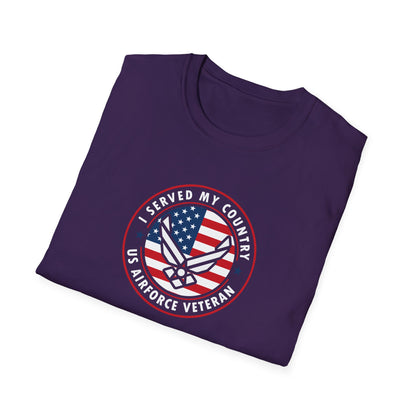 I Served My Country Us Airforce Veteran T-Shirt