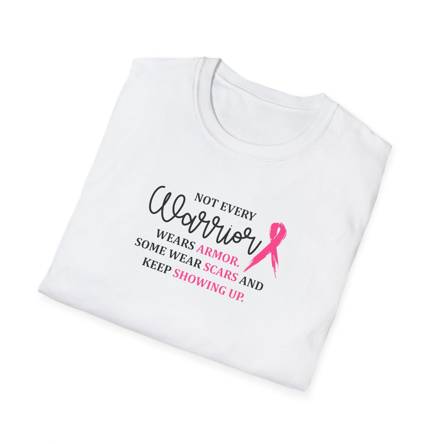 Not Every Warrior Wears Armor Breast Cancer Warrior T-Shirt