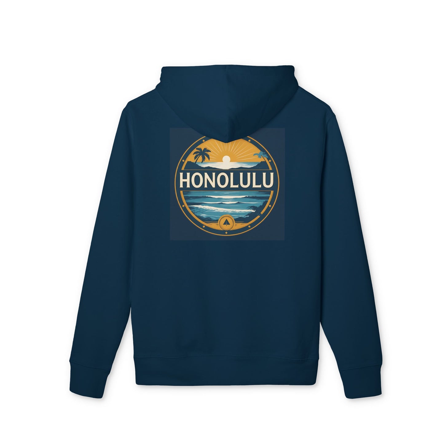 Honolulu Vintage Surf Hoodie — Island Sunset Pullover