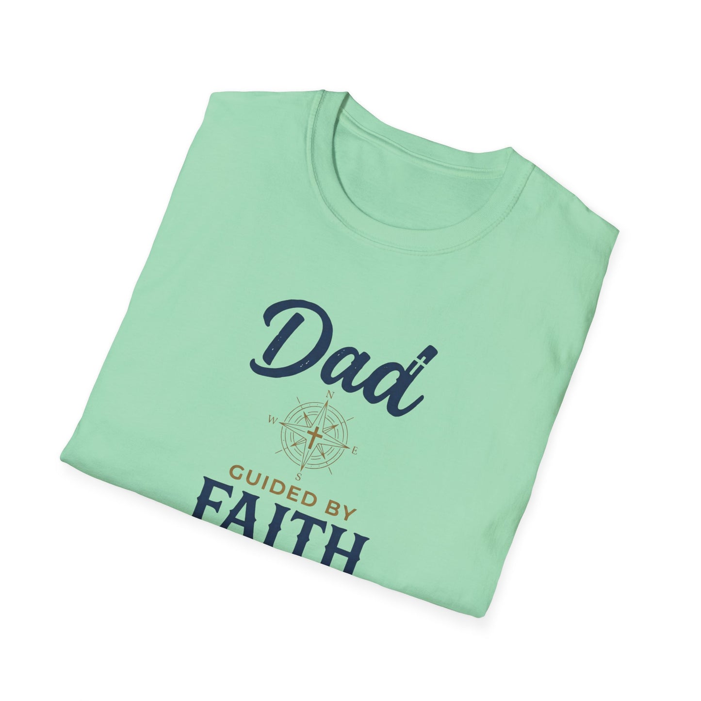 Dad Guided by Faith T-Shirt