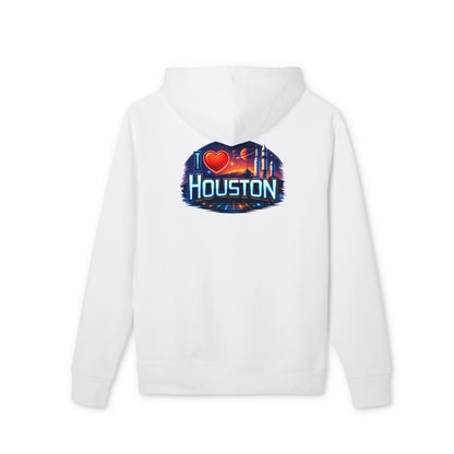 Houston Skyline Hoodie — I  Houston Graphic Pullover