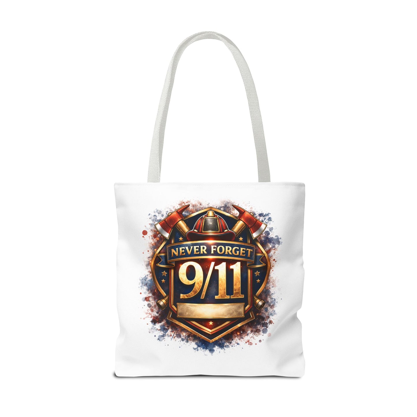 Never Forget 9/11 Memorial Tote Bag